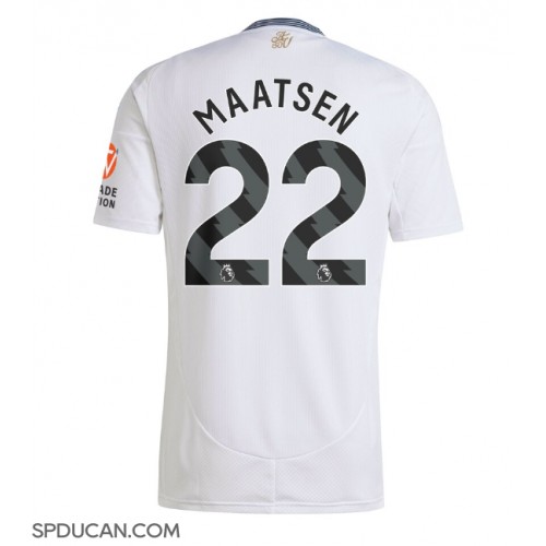 Muški Nogometni Dres Aston Villa Ian Maatsen #22 Gostujuci 2024-25 Kratak Rukav